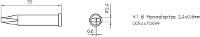 Weller XT B Soldeerpunt Beitelvorm Grootte soldeerpunt 2.4 Mm Inhoud: 1 stuk(s)