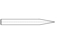 Weller T0054323099 Soldeerpunt Beitelvorm Inhoud: 1 stuk(s)