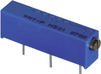 Weltron 001045026144 WEL3006 1 501 LF Spindeltrimmer 22 slagen Lineair 0.5 W 500 Ω 7920 ° 1 stuk(s)