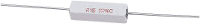 Weltron 410160 Vermogensweerstand 27 Ω Axiaal bedraad 5 W 10 % 1 stuk(s)