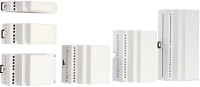 Weltron MR3/CB FA RAL7035 ABS DIN rail behuizing 52.5 X 90 x 55.8 ABS Grijs wit (RAL 7035) 1 stuk(s)