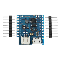 Wemos® Battery Shield V1.2.0 For Wemos D1 Mini Single Lithium Battery Charging & Boost