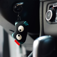 Lovely Cartoon Cat Key Rings Chains Pendant Ornament For Car Bag Keychain