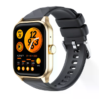 Weofly Actieve 1.85 Inch HD Scherm bluetooth Oproep Hartslag Bloeddruk Bloedzuurstofmonitor Slaapbewaking Lichaamstemper