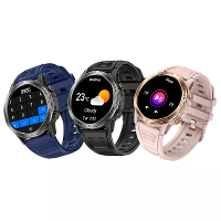 Weofly Ontdekker 1,43 inch AMOLED display AI spraakassistent bluetooth oproep hartslag bloeddruk bloedzuurstofmonitor sl