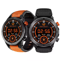Weofly Veroveren 1,43 inch AMOLED Display bluetooth Oproep Hartslag Bloeddruk Bloedzuurstofmonitor Slaapmonitor Stress T