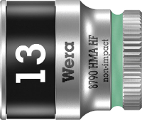 Wera 8790 HMA 05003728001 Dop (zeskant) Dopsleutelinzetstuk 13 mm 1/4 (6.3 Mm)