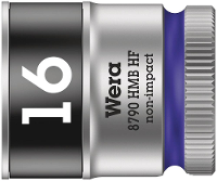 Wera 8790 HMB HF 05003749001 Dop (zeskant) Dopsleutelinzetstuk 15 mm 3/8 (10 mm)