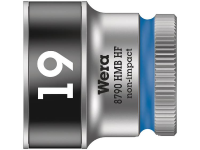 Wera 8790 HMB HF 05003753001 Inbusdop Dopsleutelinzetstuk 19 mm 3/8 (10 mm)