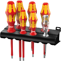 Wera 160 i/165 i/7 Schroevendraaierset Kraftform Plus Serie 100