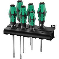 Wera 334/6 Schroevendraaierset Kraftform Plus