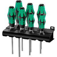 Wera 367/7 TORX HF schroevendraaierset Kraftform Plus + Rek