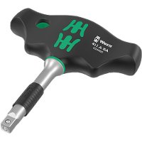 Wera 411 A RA T greep adapterschroevendraaier met ratelfunctie, 1/4