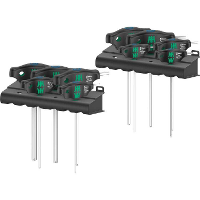 Wera 454/10 HF Set Imperial 1 Stiftsleutelset T greep Hex Plus schroevendraaier