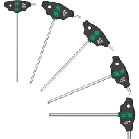 Wera 454/5 HF SHK set 1 schroevendraaierset T greep schroevendraaier Hex Plus met vasthoudfunctie