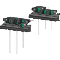 Wera 454/7 HF Set 1 Stiftsleutelset T greep Hex Plus schroevendraaier