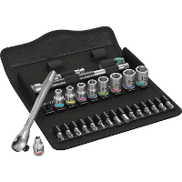 Wera 8100 SA 10 Zyklop Metalen ratelset, 1/4