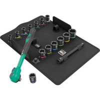 Wera 8100 SB 12 Zyklop set boor  en bitset
