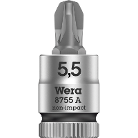 Wera 8700 A FL Zyklop Sleufschroeven Bitdop met 1/4