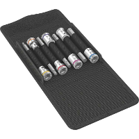 Wera 8740 B HF 1 Zyklop Bitdoppen set binnenzeskant, 7 delig dopsleutel