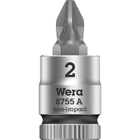 Wera 8755 A Zyklop Pozidriv Bitdop met 1/4