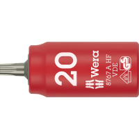Wera 8767 A VDE HF 05005922001 Torx Dopsleutelinzetstuk Houderfunctie T 20 1/4