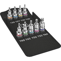 Wera 8767 HMC HF 1 Zyklop Bit doppen set TORX dopsleutel