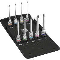 Wera 8767 HMC HF 3 Zyklop Bit doppen set TORX bitset