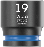 Wera 8790 B Impaktor 05005510001 Dop (zeskant) Dopsleutelinzetstuk 19 mm 1 stuks 3/8