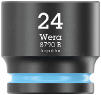 Wera 8790 B Impaktor 05005513001 Dop (zeskant) Dopsleutelinzetstuk 24 mm 1 stuks 3/8