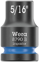 Wera 8790 B Impaktor 05005515001 Dop (zeskant) Dopsleutelinzetstuk 5/16 1 stuks 3/8