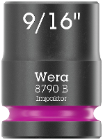 Wera 8790 B Impaktor 05005519001 Dop (zeskant) Dopsleutelinzetstuk 9/16 1 stuks 3/8