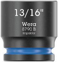 Wera 8790 B Impaktor 05005523001 Dop (zeskant) Dopsleutelinzetstuk 13/16 1 stuks 3/8