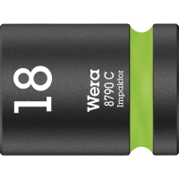 Wera 8790 C Impaktor Außen 6 kant 05004575001 Dopsleutelinzetstuk 18 mm 1 stuks 1/2