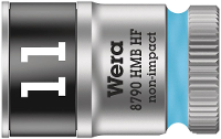 Wera 8790 HMB HF 05003745001 Dop (zeskant) Dopsleutelinzetstuk 11 mm 3/8 (10 mm)