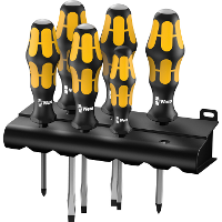 Wera 932/6 Schroevendraaierset Kraftform