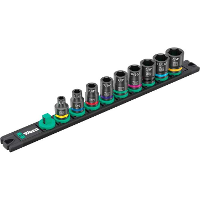 Wera 9608 Dop magneetstrip B Impaktor Imperial 1 dopsleutel