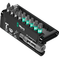 Wera Bit Check 10 Impaktor 3 bitset