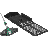 Wera Kraftform Kompakt 400 RA Set 1, 17 delig bitset