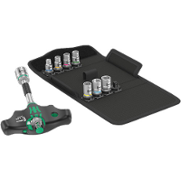Wera Kraftform Kompakt 400 RA Set 2, 9 delige dopsleutel