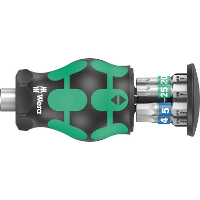 Wera Kraftform Kompakt Stubby Magazin 3, 6 delig bitset