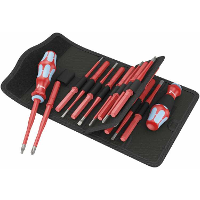 Wera Kraftform Kompakt VDE Stainless 17 extra slim 1 schroevendraaier 17 delig