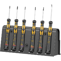 Wera Kraftform Micro 6 ESD Smartphone reparatieset 1, 6 delig schroevendraaier