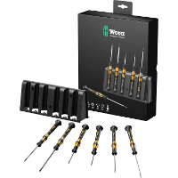 Wera Micro ESD schroevendraaierset met Rek