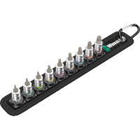 Wera Riem A3 Torx HF Zyklop Bitmoerenset met houderfunctie, 1/4