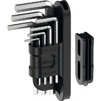 Wera Tool Check Modular stiftsleutel Hex Plus 1, 7 delig schroevendraaier