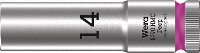 Wera 8790 HMC Deep Außen 6 kant 05004554001 Zeskant Dopsleutelinzetstuk 14 mm 1/2 14 mm 1 stuks 1/2