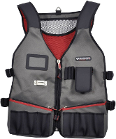 C.K Magma MA2729 Magma MA2729 Multifunctioneel vest Maat: Unisize Zwart, Grijs