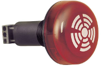Werma Signaltechnik Combi signaalgever LED 150.100.55 Rood Continulicht 24 V/DC 80 dB