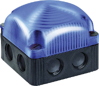 Werma Signaltechnik Signaallamp LED Werma 853.510.60 Blauw Flitslicht 230 V/AC